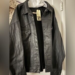 Black Premium Trucker Jacket